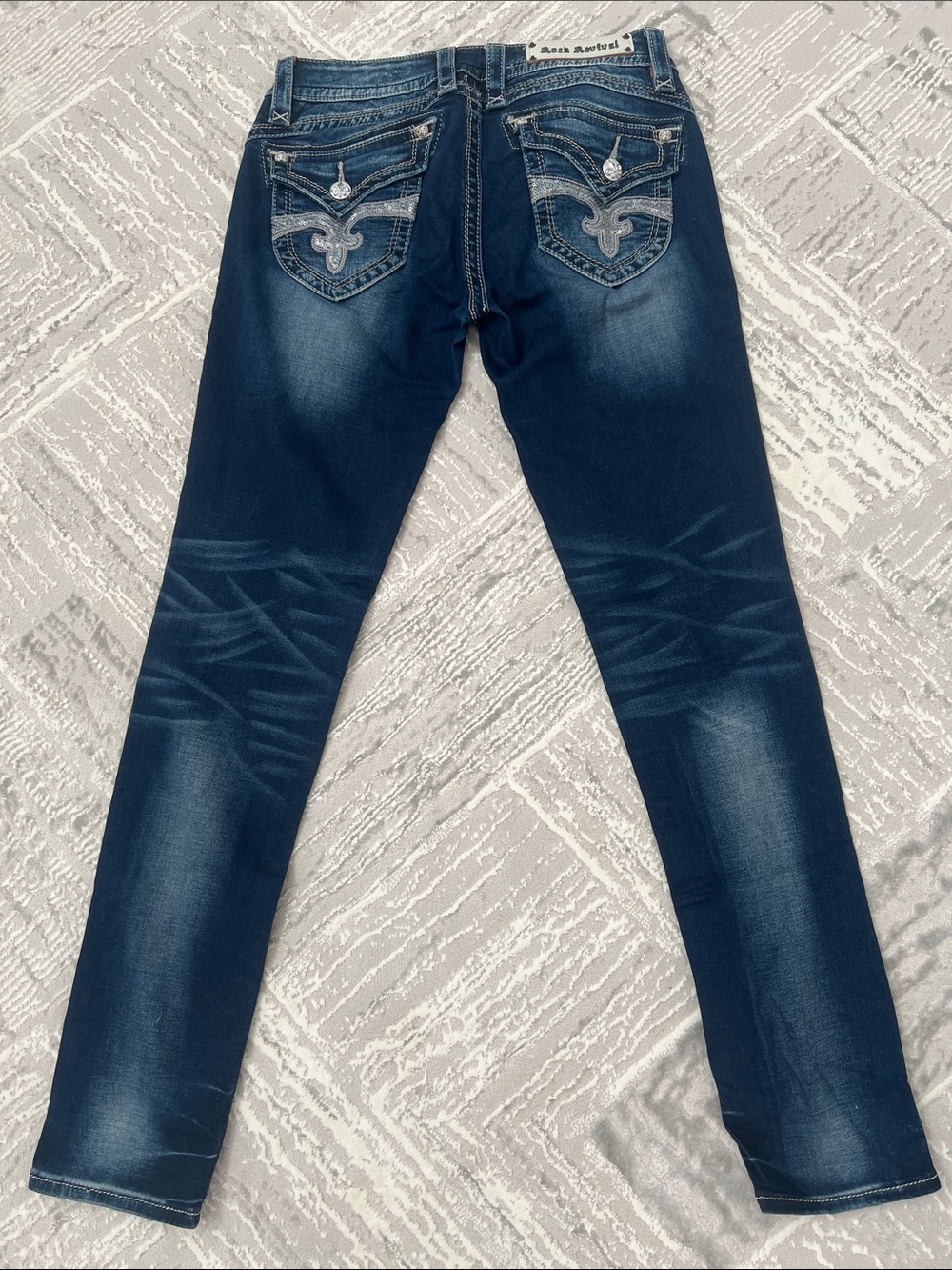 Rock Revival Heather Skinny Jeans